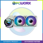 DarkFlash Twister DX240 V2.6 AIO ARGB Liquid CPU Cooler White