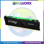Kingston KF432C16BBA/8 8GB 3200MHz DDR4 CL16 DIMM FURY Beast RGB
