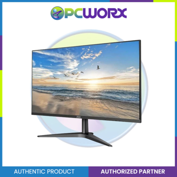 AOC 22b1hs 21.5" Full Hd Ips Wled Monitor With Super Slim Profile And Narrow Bezels