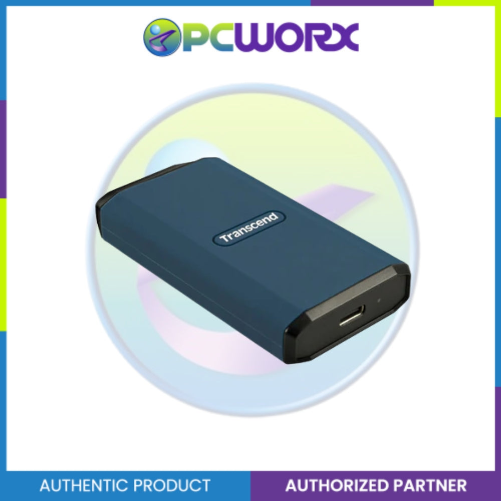 Transcend TS2TESD410C 2TB ESD410C 20Gbps Type C Portable SSD Blue