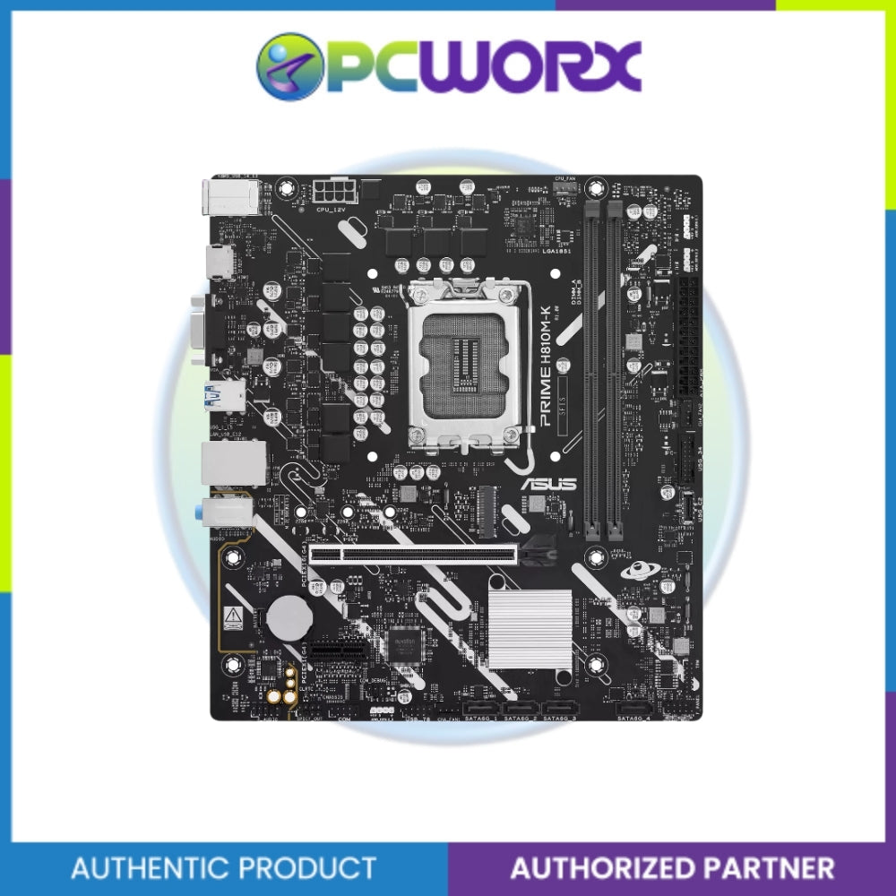 Asus PRIME H810M-K DDR5 LGA1851 m-ATX Motherboard