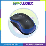 Logitech M185 Wireless Blue Black