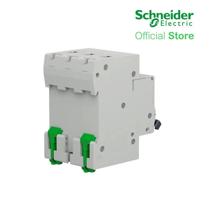 Schneider Easy9 IEC 3P 50A C DIN-Rail Type Miniature Circuit Breaker 400V 6kAIC (EZ9F56350)