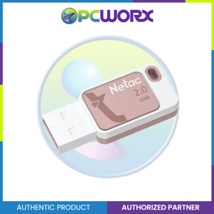 Netac NT03UA31N-032G-20PK UA31 32GB USB 2.0 Flash Drive Warm Cherry Powder