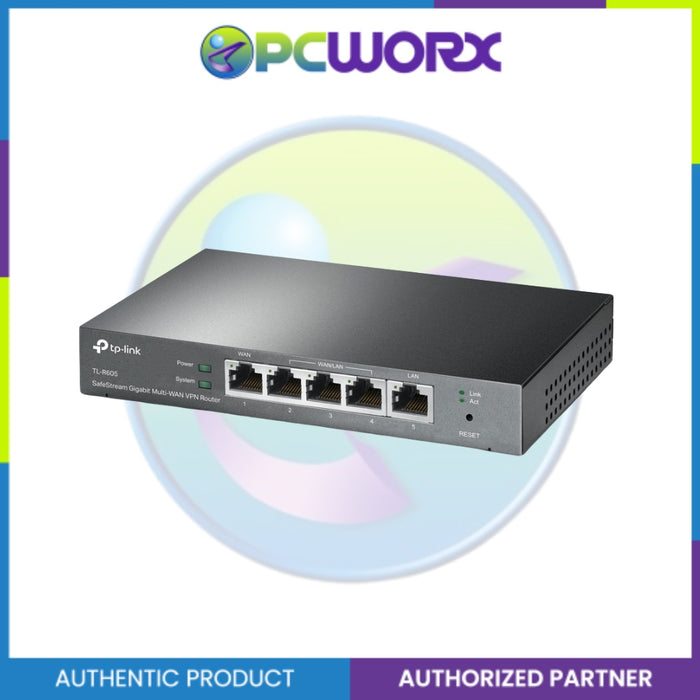 TP-link ER605 (TL-R605) SafeStream Gigabit Multi-WAN VPN Router