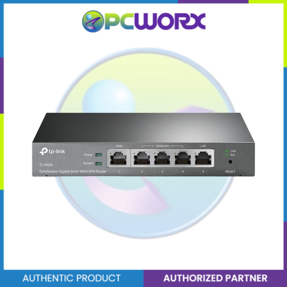 TP-link TL-R605 SafeStream Gigabit Multi-WAN VPN Router