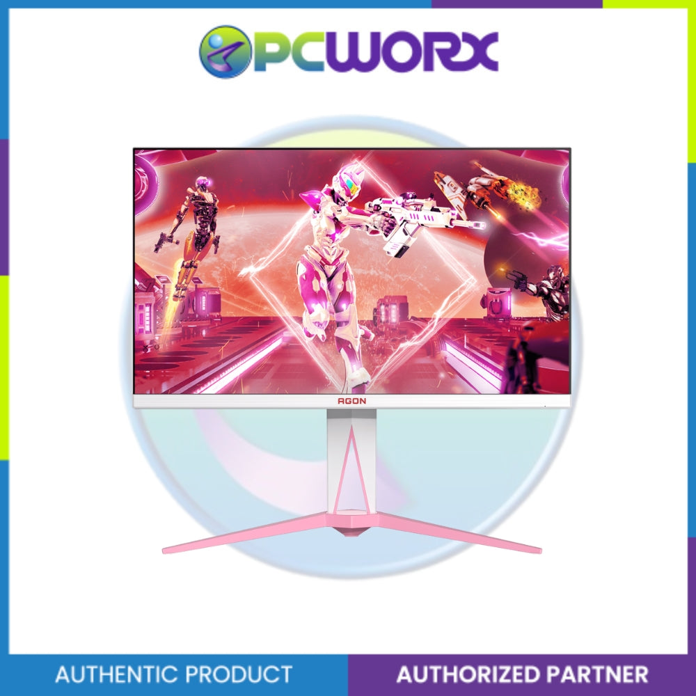 AOC Agon AG275QXR 27" QHD 170Hz G-Sync Compatible IPS Premium Gaming Monitor Pink
