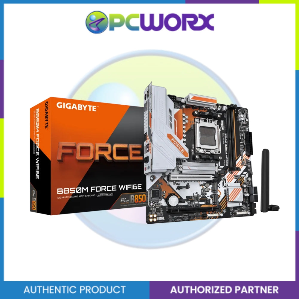 Gigabyte GA-B850M-FORCE-WF6E AM5 DDR5 m-ATX Mobo