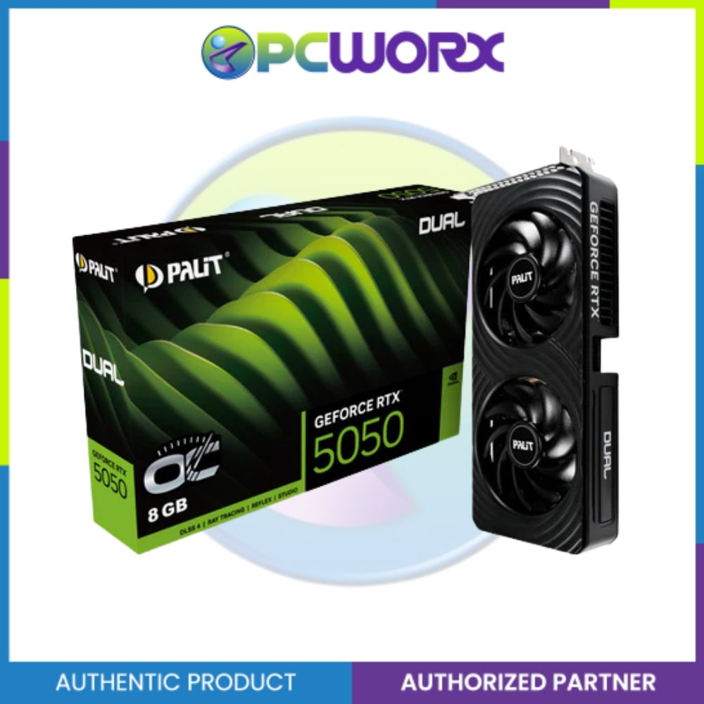 Palit NVIDIA® RTX™ 5050 NE65050019P1-GB2070D DUAL 8GB GDDR6 Graphics Card