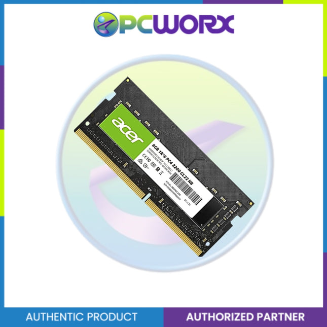 Acer SD100 8GB 3200Mhz Sodimm PN: BL.9BWWA.206