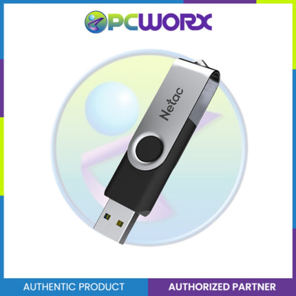 Netac NT03U505N-064G-20BK U505 64GB USB2.0 Flash Drive ABS  Metal Housing Black