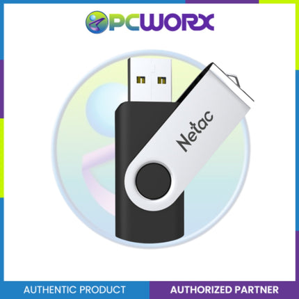 Netac NT03U505N-064G-20BK U505 64GB USB2.0 Flash Drive ABS  Metal Housing Black