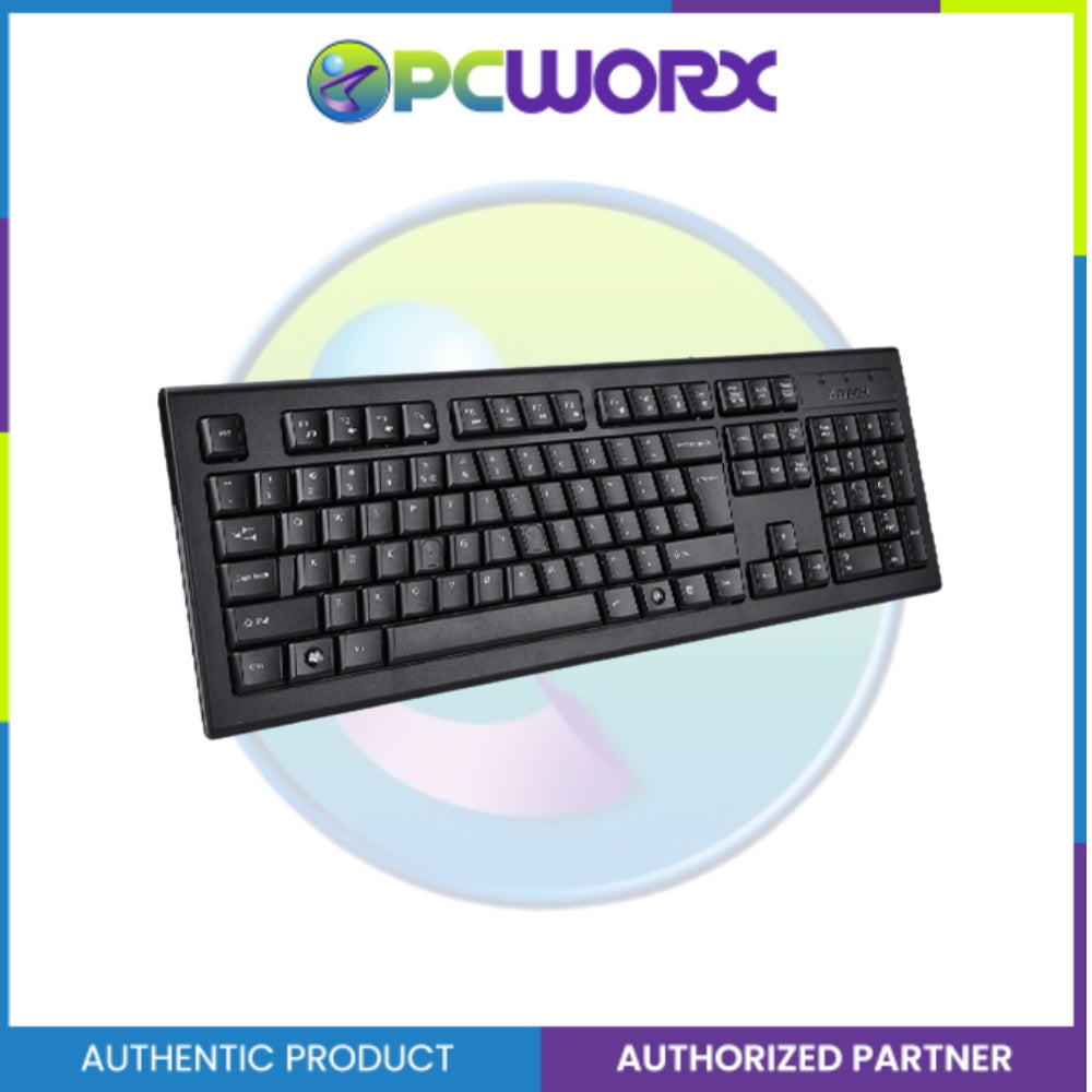 A4Tech KRS-85 Comfortable A-Shape USB Black