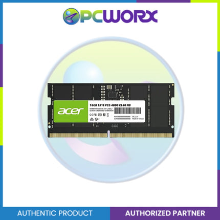 Acer SD200 16GB 4800Mhz Sodimm PN: BL.9BWWA.412