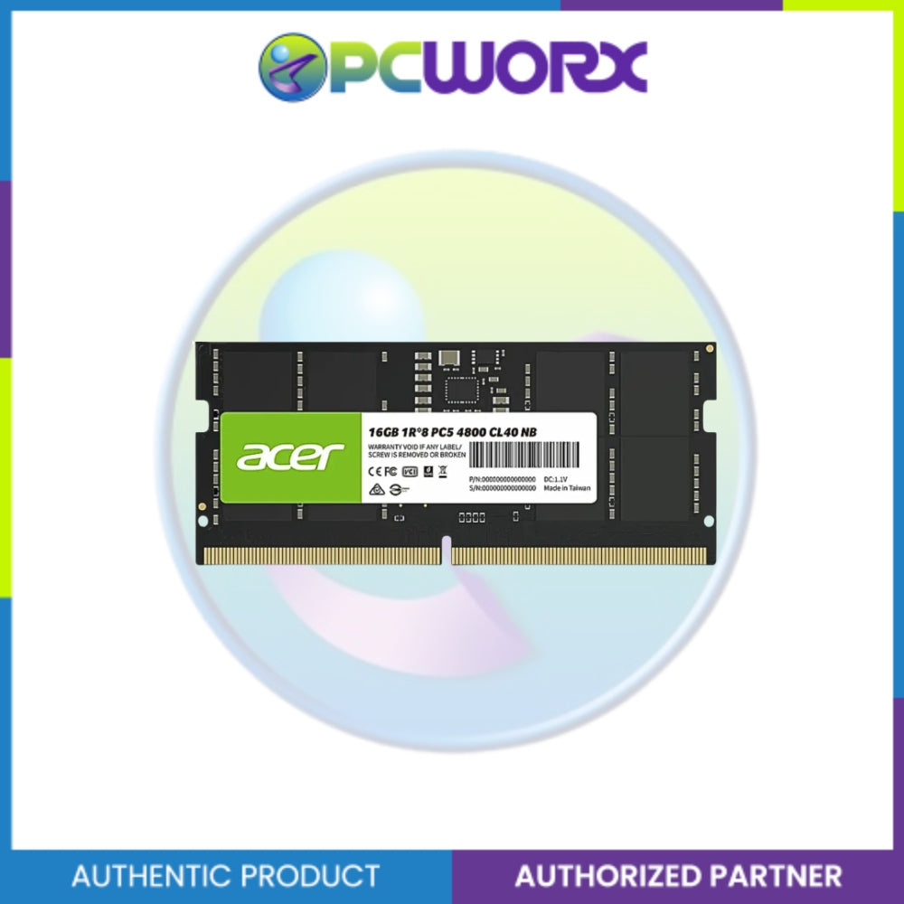 Acer SD200 16GB 4800Mhz Sodimm PN: BL.9BWWA.412