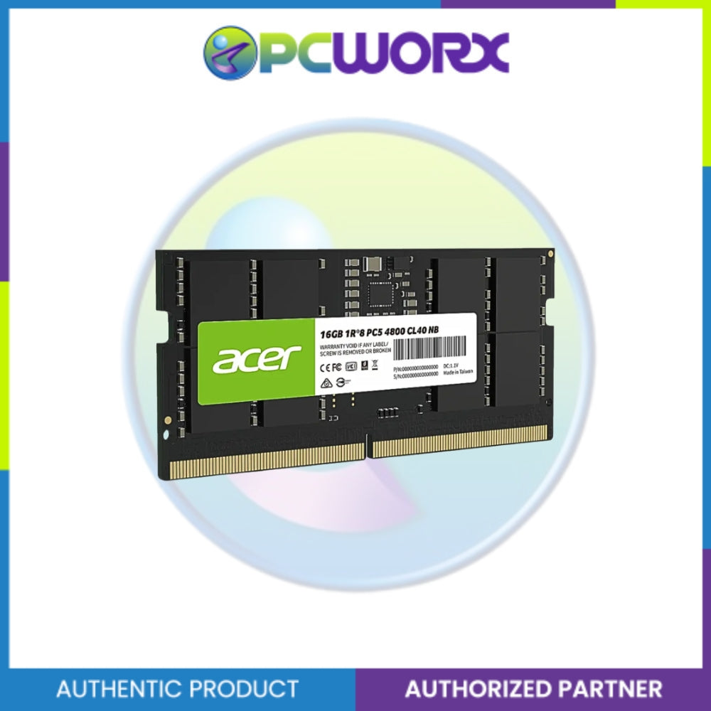 Acer SD200 16GB 4800Mhz Sodimm PN: BL.9BWWA.412