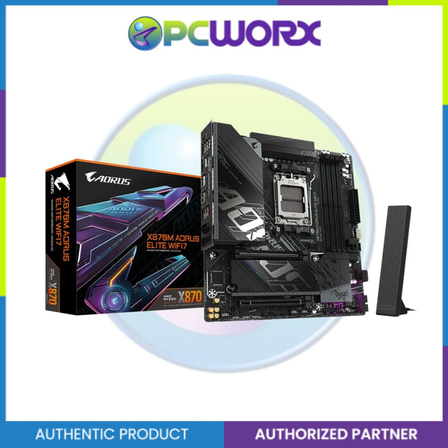 Gigabyte GA-X870M-A-ELITE-WF7(DDR5) AM5 DDR5 Motherboard