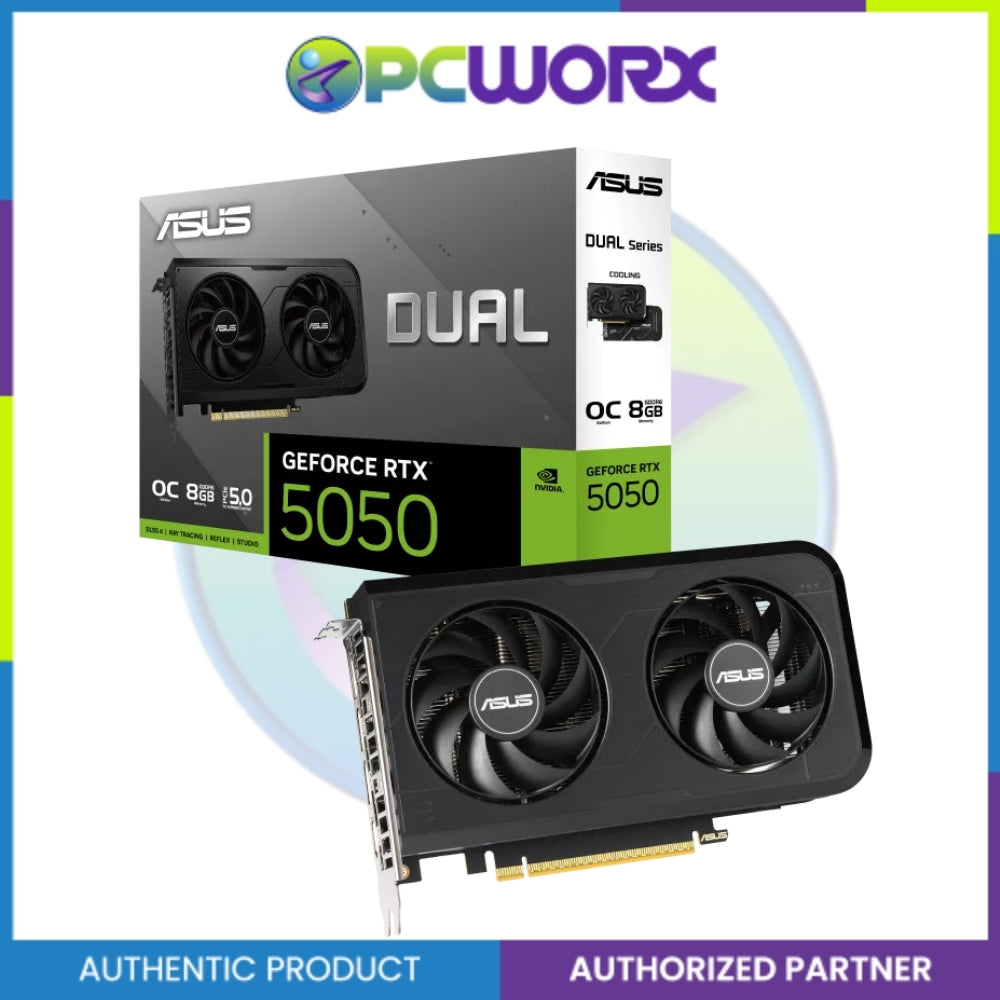 Asus NVIDIA® GeForce RTX™ 5050 DUAL-O8G Dual OC 8GB GDDR6 Graphics Card