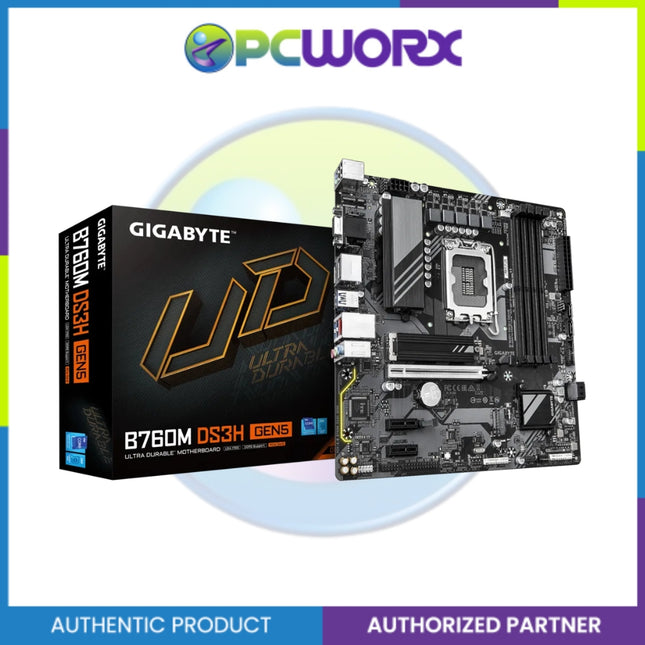 Gigabyte GA-B760M-DS3H-GEN5 DDR5 Motherboard