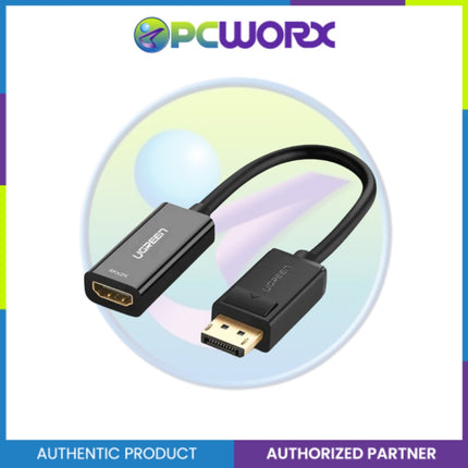 Ugreen MM137/40362 Dispalay Port to HDMI Female Converter Black
