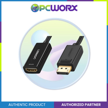 Ugreen MM137/40362 Dispalay Port to HDMI Female Converter Black
