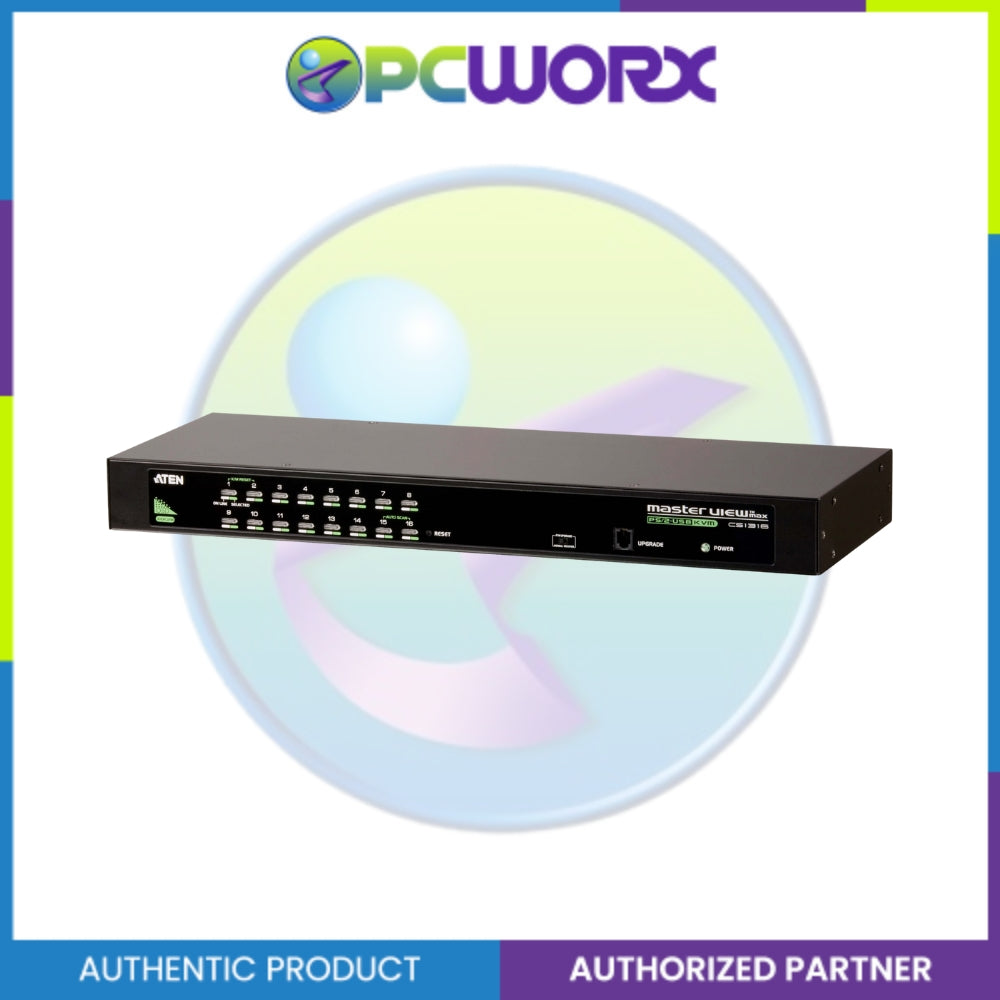 Aten CS-1316A 16port USB-PS/2 KVM Switch w/ Rack Mount Kit