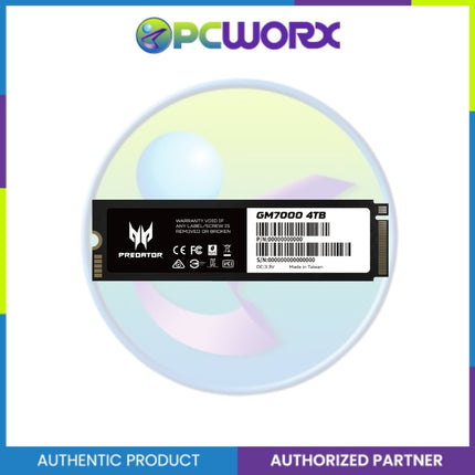 Acer Predator GM7000 1TB M.2 NVME SSD with/ HeatSink ON: BL.9BWWR.105