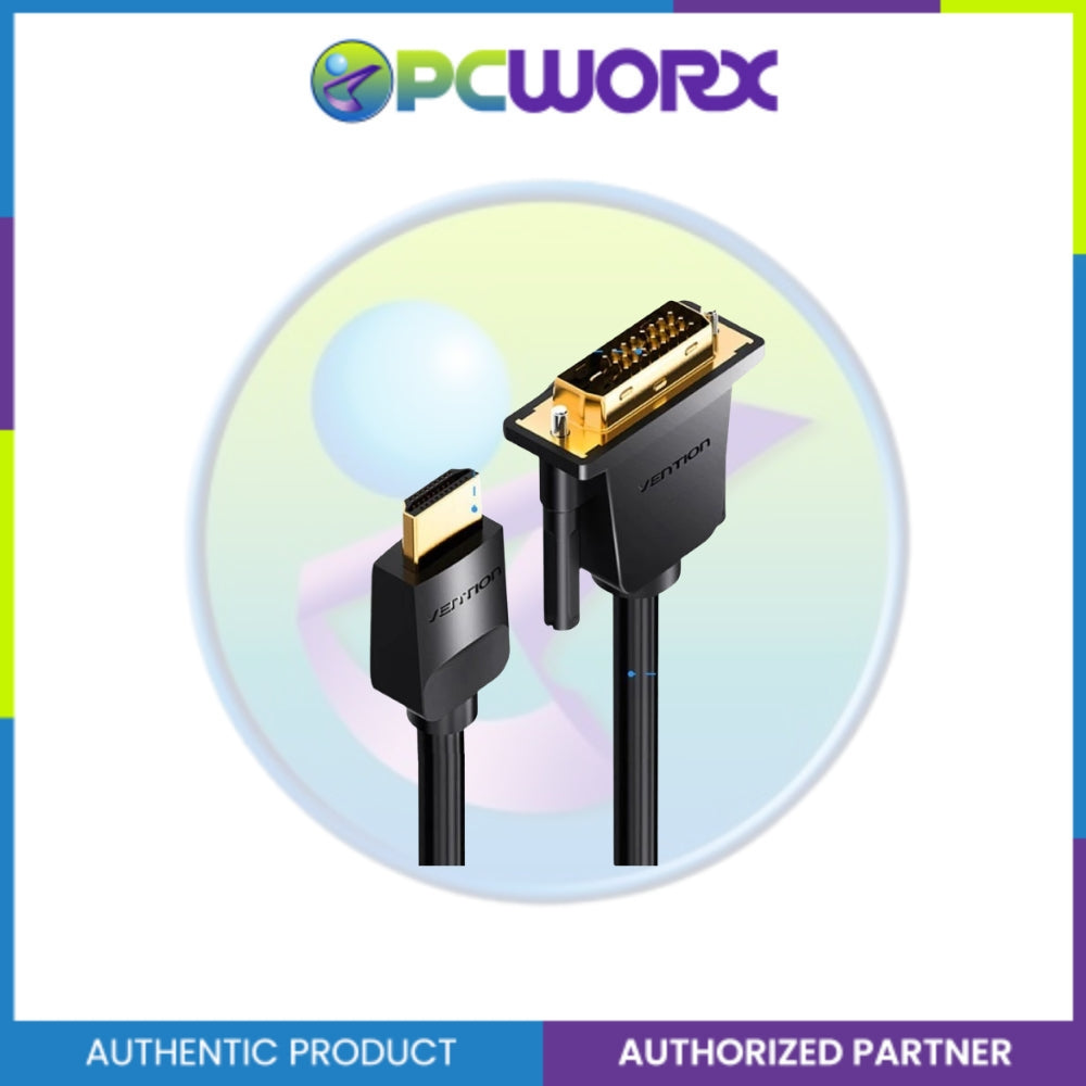 Vention ABFBD HDMI Male to DVI (24+1) Male Cable 0.5M