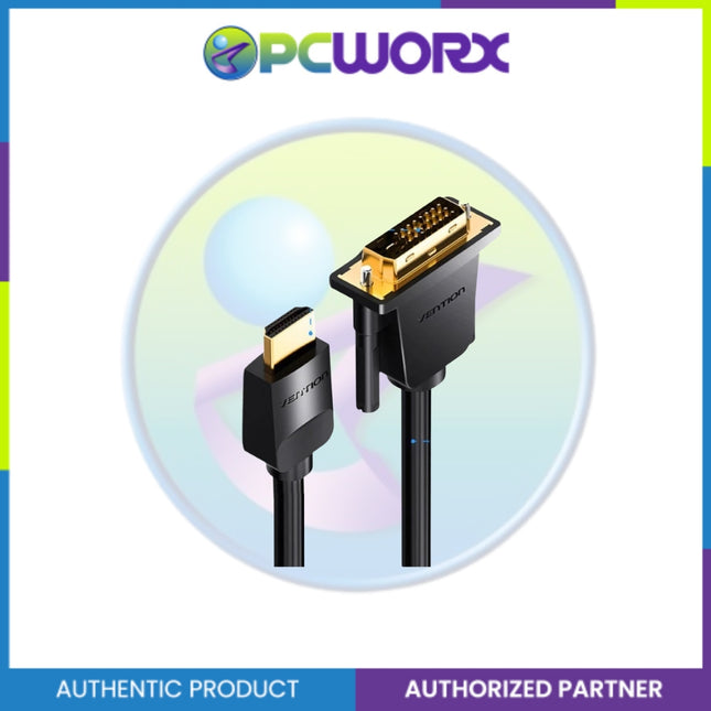 Vention ABFBD HDMI Male to DVI (24+1) Male Cable 0.5M
