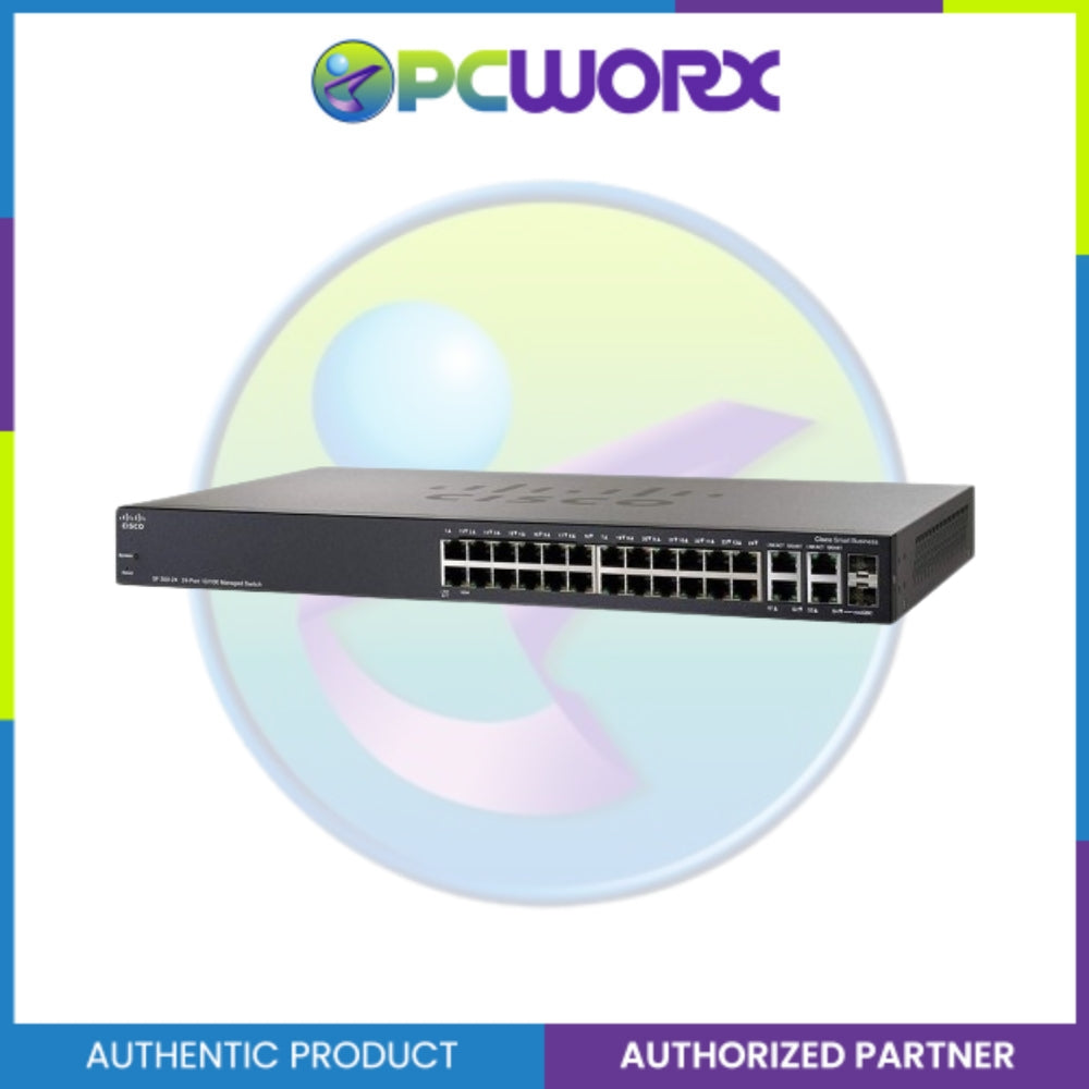 Cisco SF350-24-K9-EU 24-port 10/100 Managed Switch