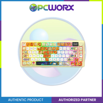 Redragon K708GF RGB FLEKACT PRO Customizable LCD Screen Display Doodle Style Des