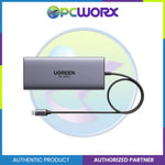 Ugreen CM639 15534 10-in-1 USB-C to 1*USB3.0+2*USB2.0+USB-C3.0+2*HDMI+RJ45 Gray