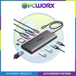 Ugreen CM639 15534 10-in-1 USB-C to 1*USB3.0+2*USB2.0+USB-C3.0+2*HDMI+RJ45 Gray