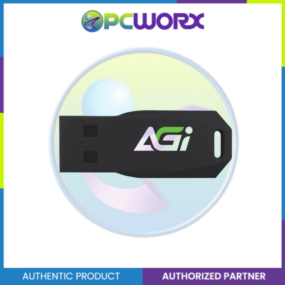 AGI UP138 USB 3.2 130/80MB/s Flashdrive Black 32GB | 64GB | 128GB (PRE-ORDER)