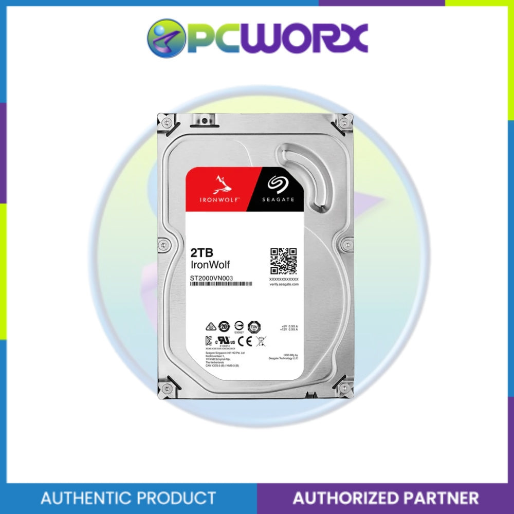 Seagate ST2000VN003 2TB Ironwolf Hard Disk Drive