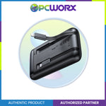 Mcdodo MC-0231 33W Built-in Cables Digital Display 10000mAh Power Bank Black