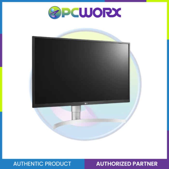 LG‎ 27UL550-W Class 4K UHD IPS LED HDR Monitor With Ergonomic Stand