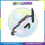 North Bayou G60 F5 32"-60" Single Deskmount Matte Charcoal