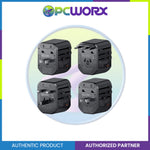 Mcdodo CP-3471 20W 1C+2A+1AC Universal Travel Adapter (UK/US/EU/AU) Black