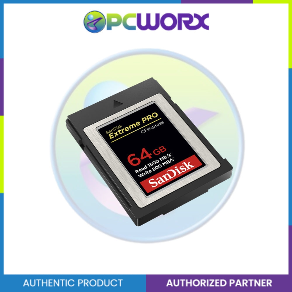 Sandisk SDCFE-064G-GN4NN 64GB EXTREME PRO CFEXPRESS CARD TYPE B 1500MB/S R 80