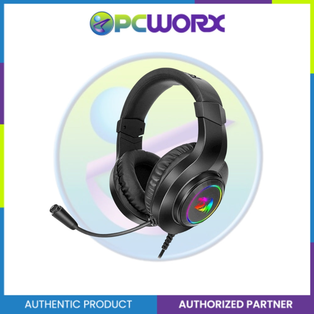 Redragon Hylas H371W RGB 7.1 Surround Sound Gaming Headset White|Black