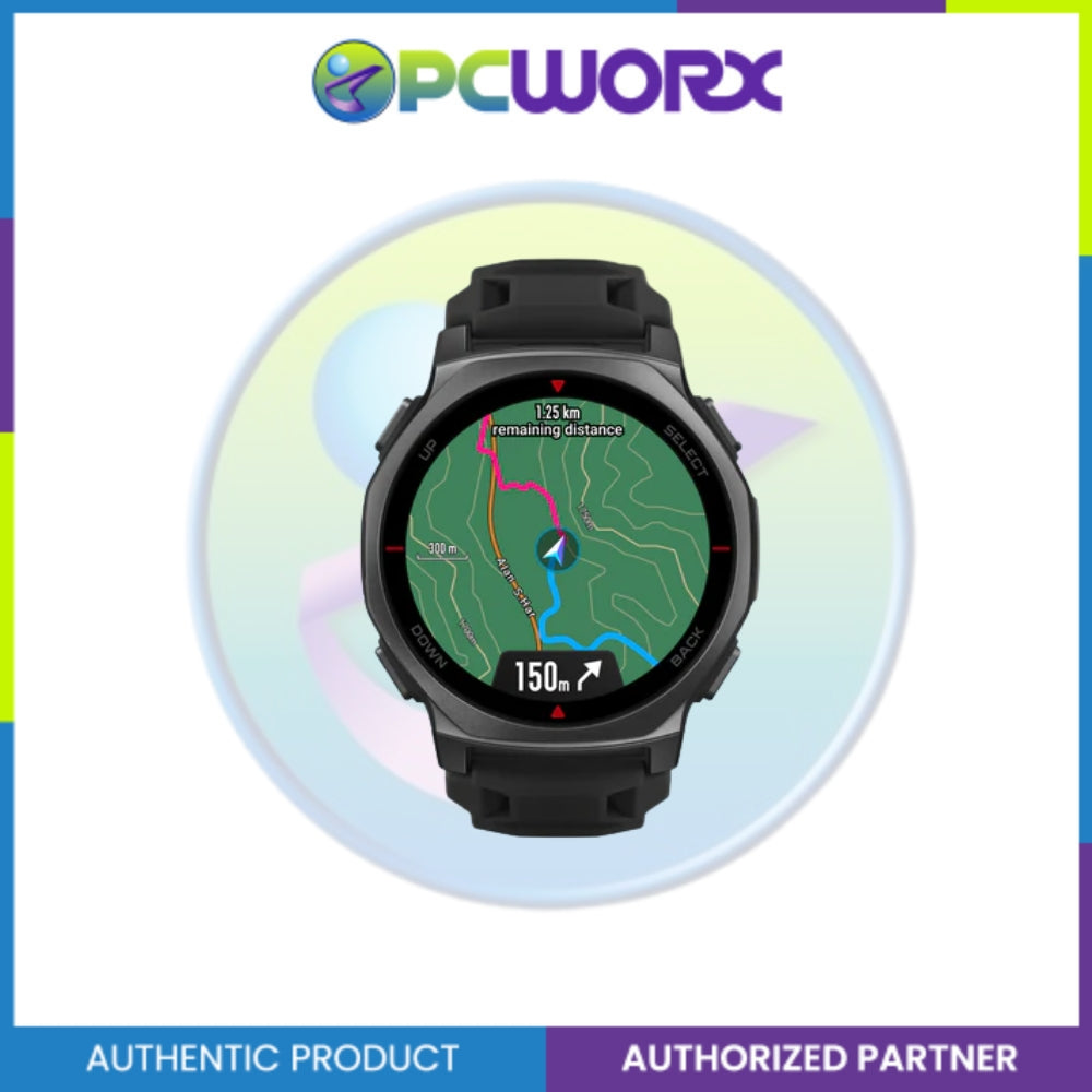 Amazfit W2444OV1N T-Rex 3 Pro 48mm Smart Watch Tactical Black, Black Gold