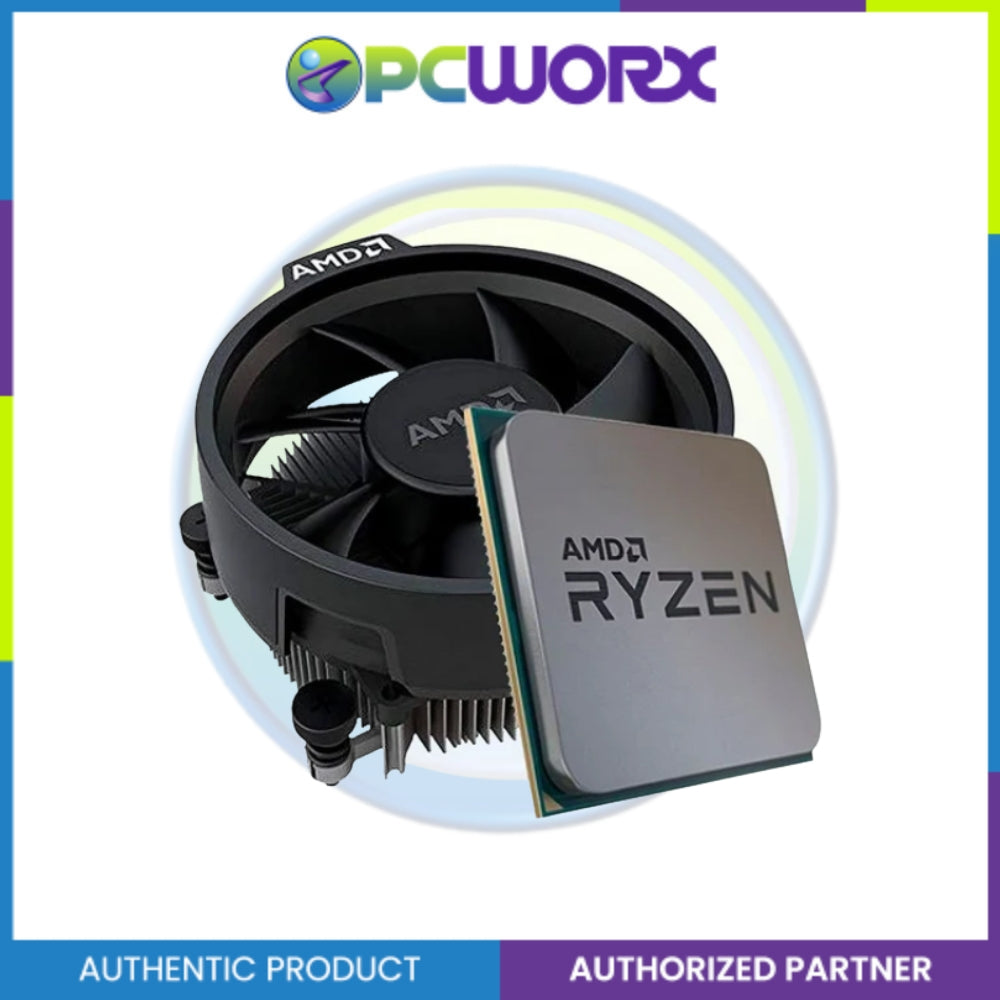 AMD Ryzen™ 3 4100 4-Core, 8-Thread Unlocked Desktop Processor with Wraith Stealth Cooler