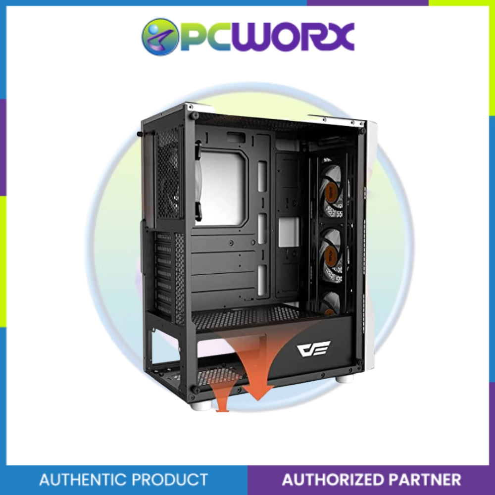 Darkflash POLLUX Mid-tower ATX Gaming Case White