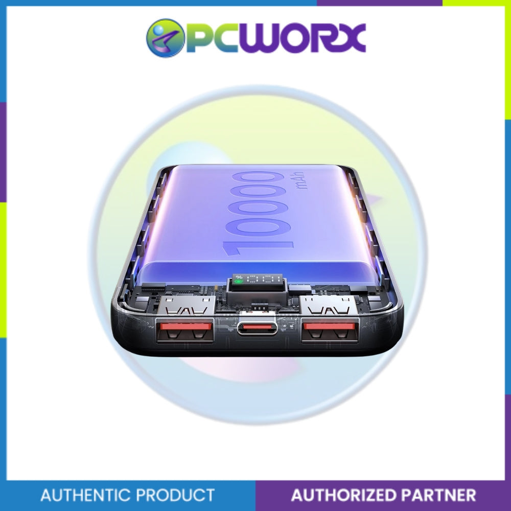 Mcdodo MC-4220 22.5W Large LED Display 10000mAh 1C+2A Power Bank Black