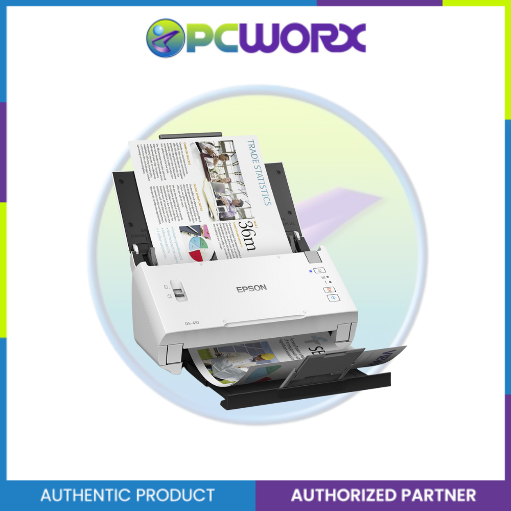 Epson WorkForce DS-410 A4 Duplex Sheet-fed Document Scanner