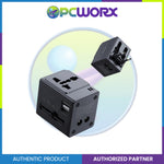 Mcdodo CP-4120 10.5W 2A+1AC Universal Travel Adapter (UK/US/EU/AU) Black