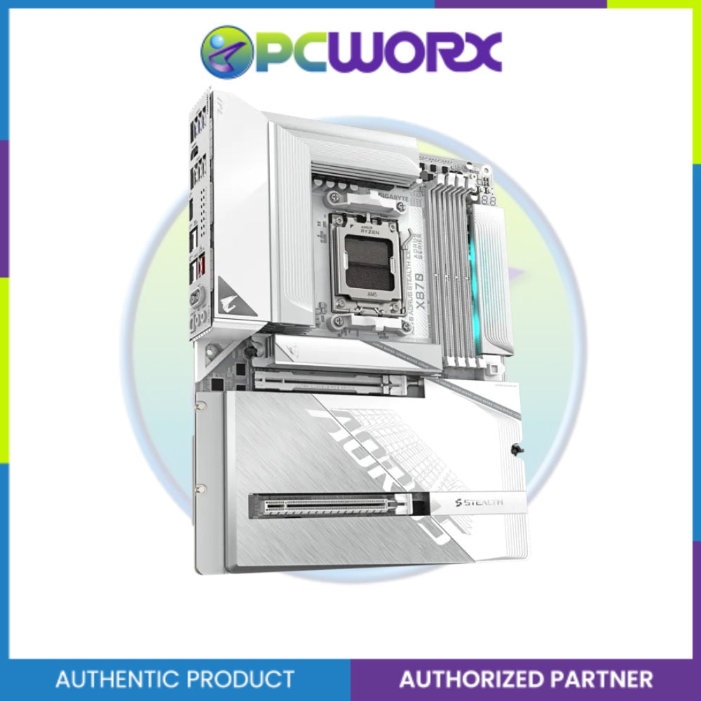 Gigabyte GA-X870-A-STEALTH-ICE AM5 DDR5 Motherboard