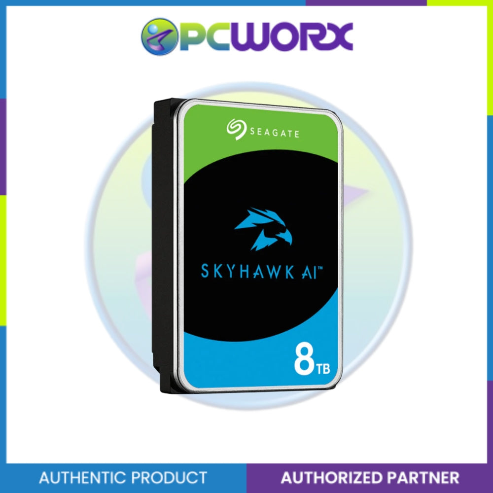 Seagate ST8000VE001 8TB Skyhawk AI 7200RPM 256MB Hard Disk Drive