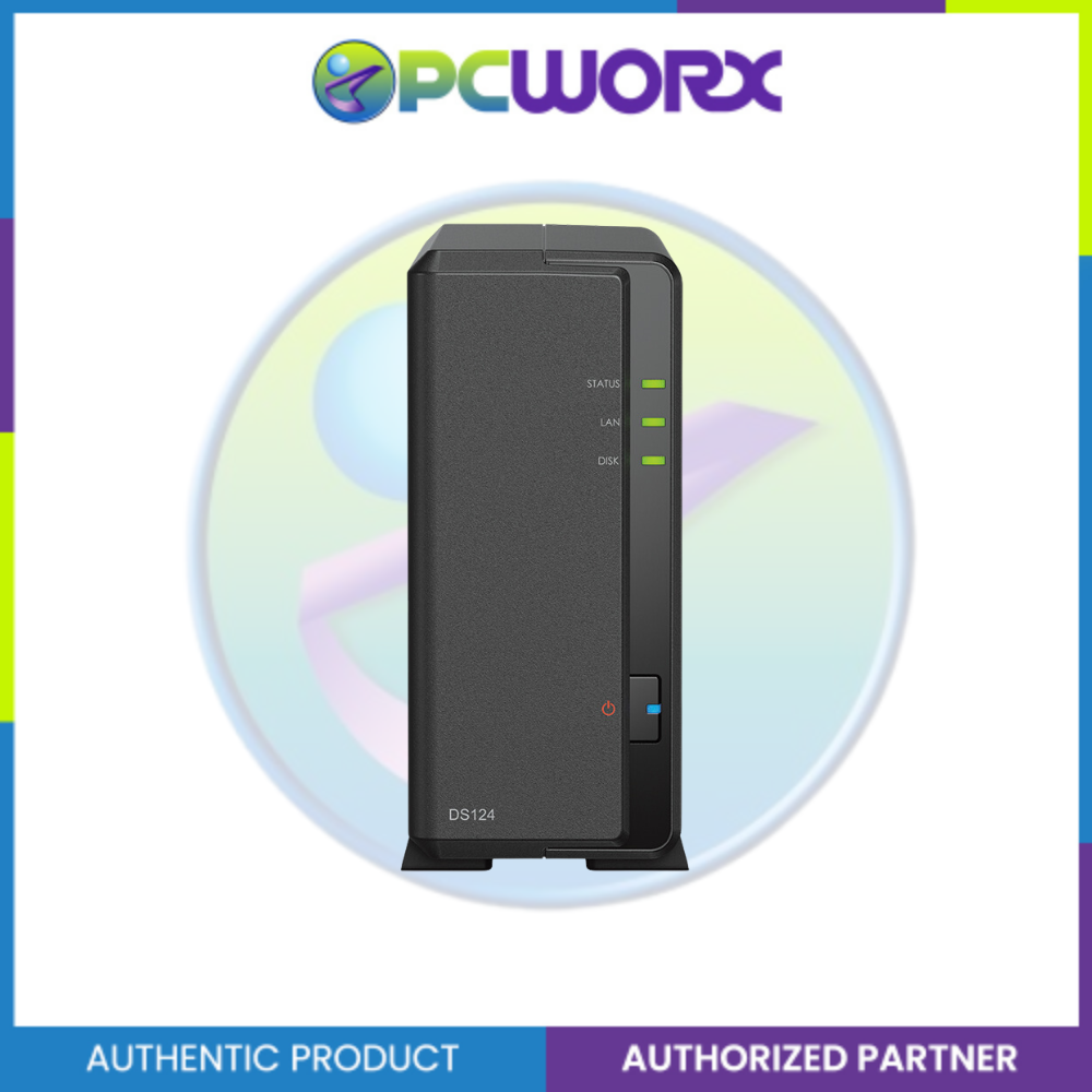 Synology DS124 1-Bay 1GB NAS
